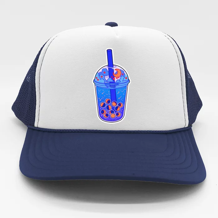 Nocturn Boba Tea Trucker Hat