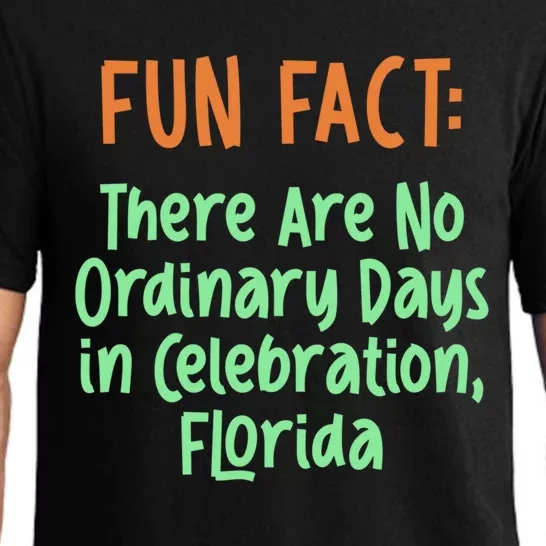 No Ordinary Days In Celebration Florida Pun Fl Joke Meaningful Gift Pajama Set