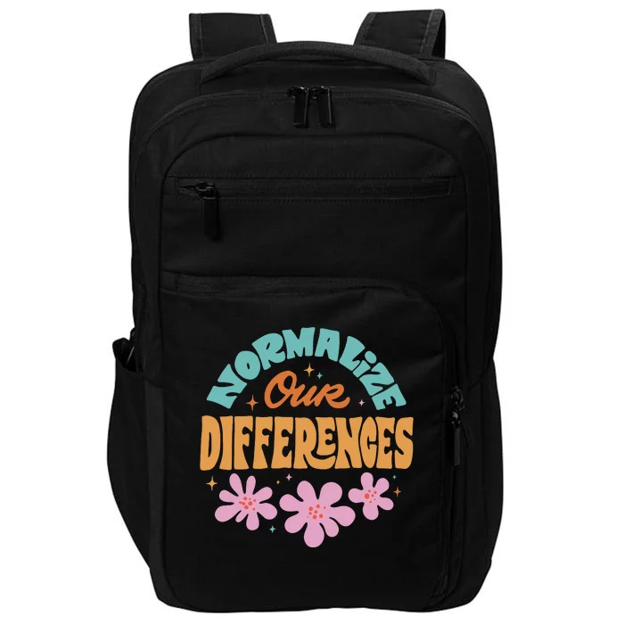 Normalize Our Differences Impact Tech Backpack