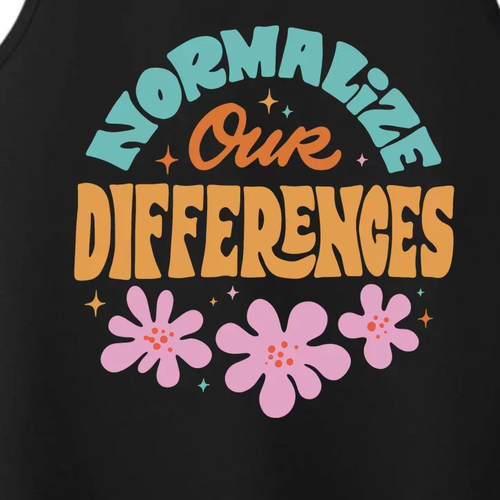 Normalize Our Differences Performance Tank