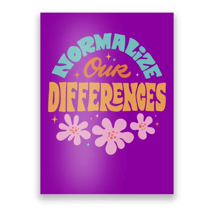 Normalize Our Differences Poster