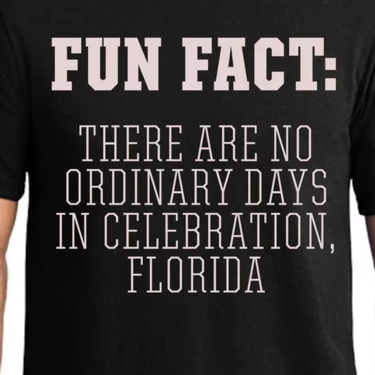 No Ordinary Days In Celebration Florida Pun Fl Joke Gift Pajama Set