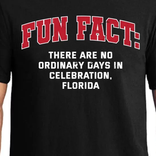 No Ordinary Days In Celebration Florida Pun Fl Joke Gift Pajama Set