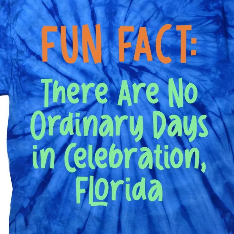 No Ordinary Days In Celebration Florida Pun Fl Joke Gift Tie-Dye T-Shirt