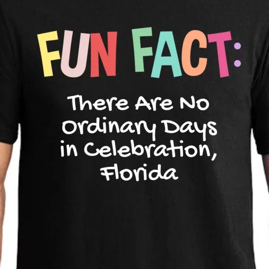 No Ordinary Days In Celebration Florida Pun Fl Joke Gift Pajama Set