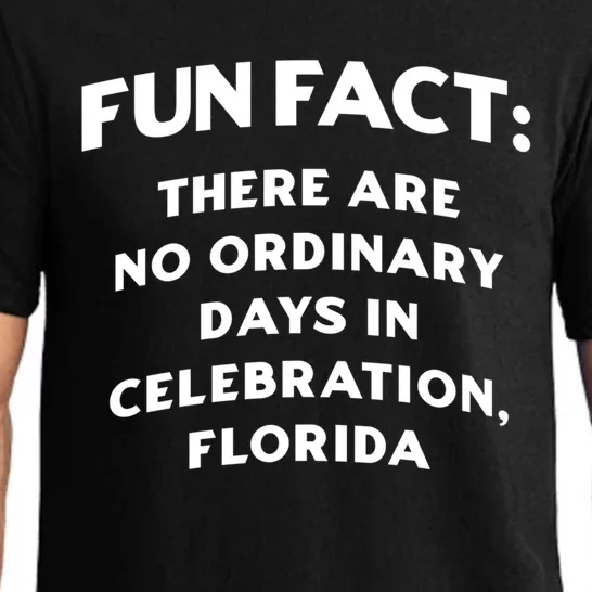 No Ordinary Days In Celebration Florida Pun Fl Joke Cool Gift Pajama Set