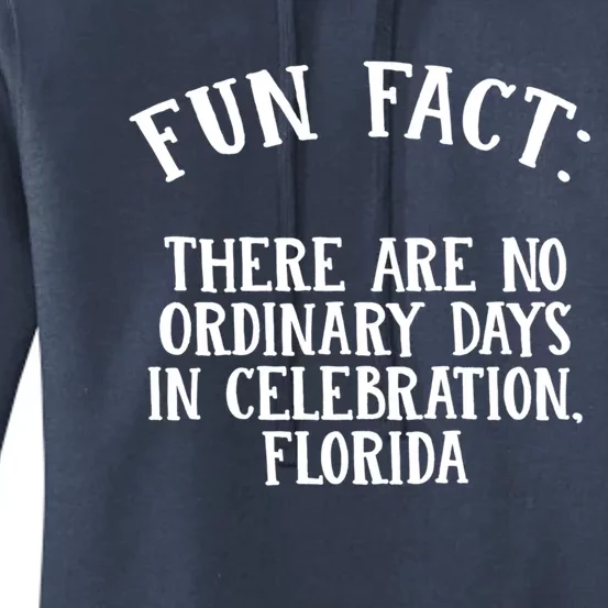 No Ordinary Days In Celebration Florida Pun Fl Joke Cute Gift Women's Pullover Hoodie