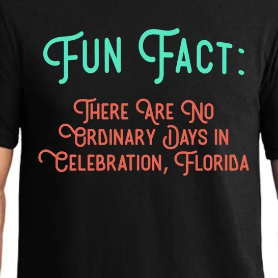 No Ordinary Days In Celebration Florida Pun Fl Joke Gift Pajama Set