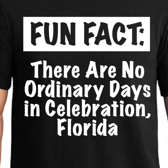 No Ordinary Days In Celebration Florida Pun Fl Joke Gift Pajama Set