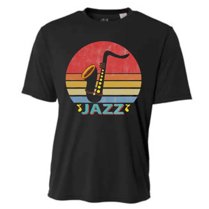 New Orleans Festival Of Jazz Music Louisiana Band Fest Gift Cooling Performance Crew T-Shirt