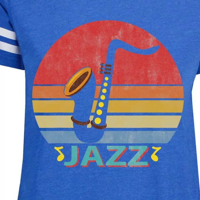 New Orleans Festival Of Jazz Music Louisiana Band Fest Gift Enza Ladies Jersey Football T-Shirt