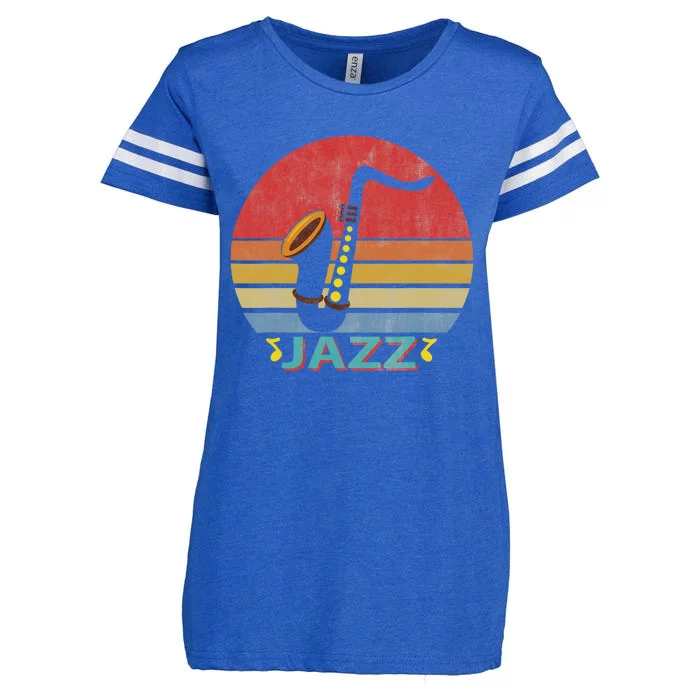 New Orleans Festival Of Jazz Music Louisiana Band Fest Gift Enza Ladies Jersey Football T-Shirt