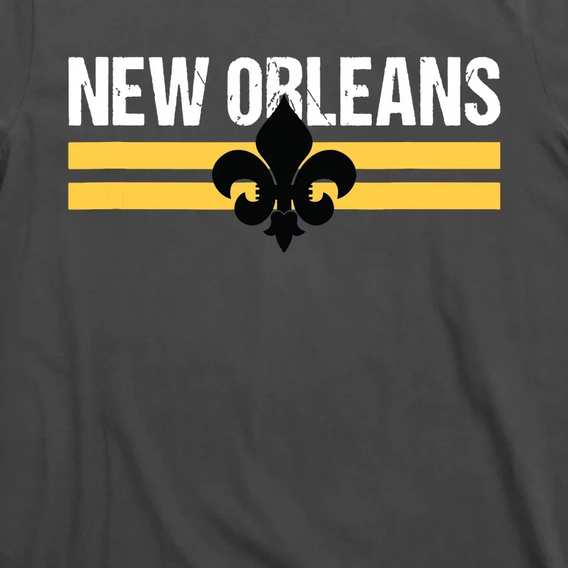 New Orleans Fleurdelis Fleurdelys Lily Icon New Orlean T-Shirt