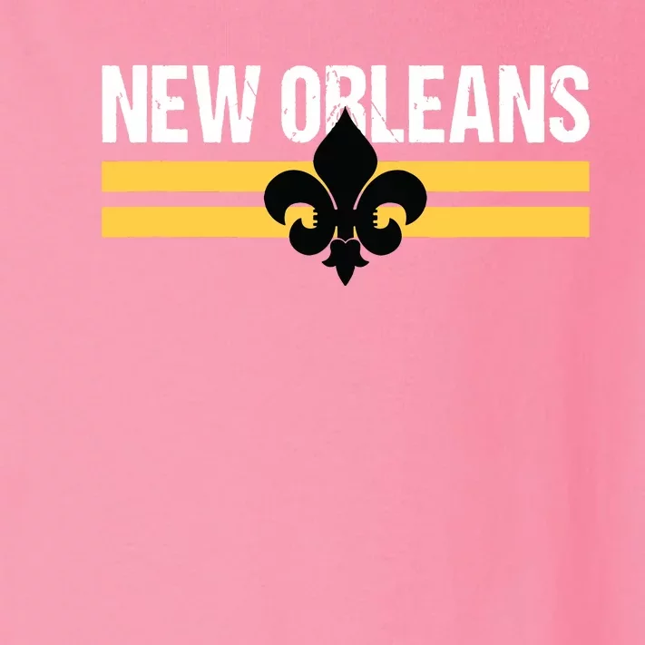 New Orleans Fleurdelis Fleurdelys Lily Icon New Orlean Toddler Long Sleeve Shirt