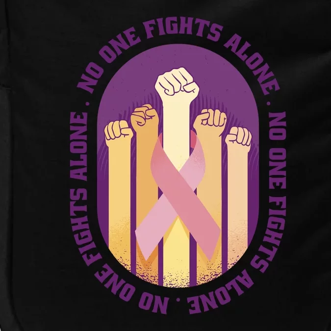 No One Fights Alone Breast Cancer Impact Tech Backpack