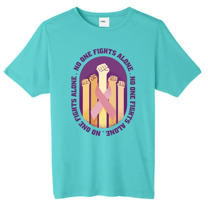 No One Fights Alone Breast Cancer ChromaSoft Performance T-Shirt