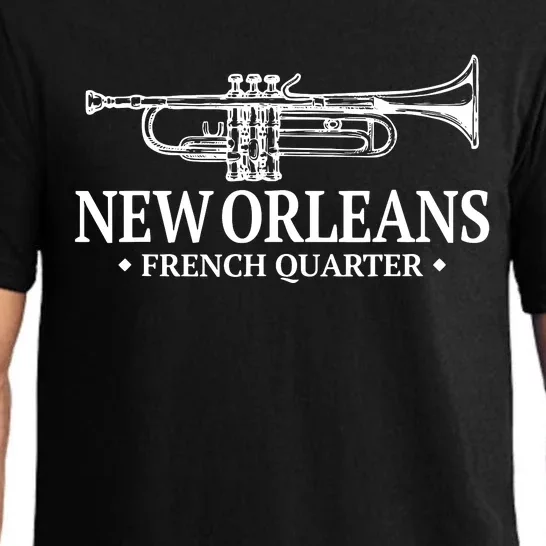 New Orleans French Quarter Shirts Mardi Gras Pajama Set