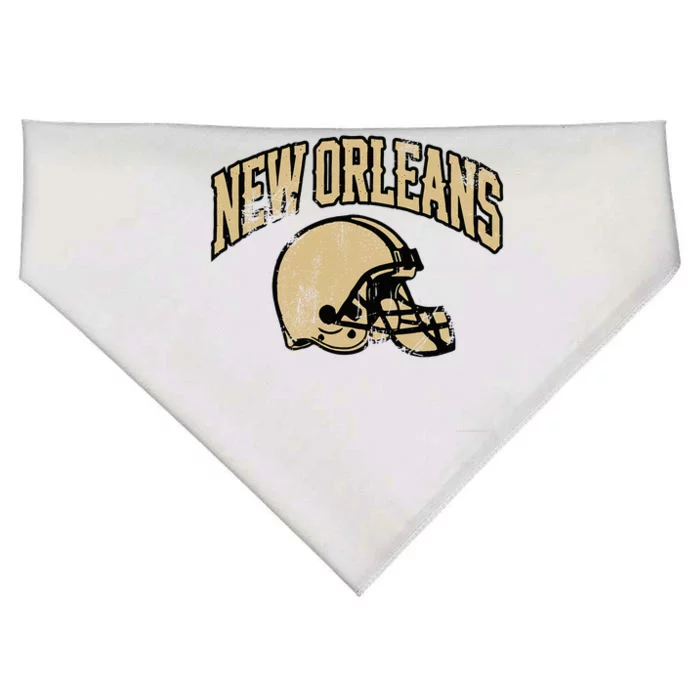 New Orleans Football USA-Made Doggie Bandana