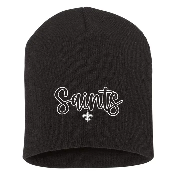 New Orleans Football Short Acrylic Beanie