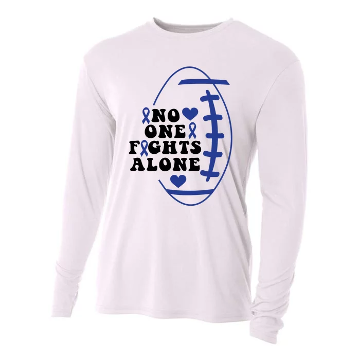 No One Fights Alone Colon Cancer Family Cooling Performance Long Sleeve Crew