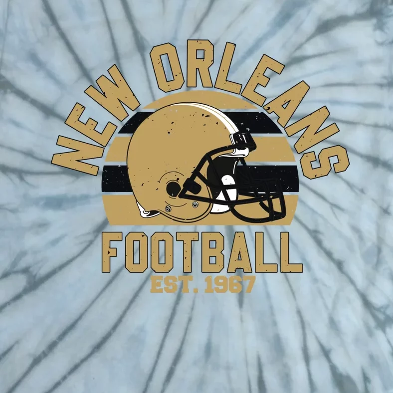 New Orleans Football Est 1967 Team Supporter Tie-Dye T-Shirt