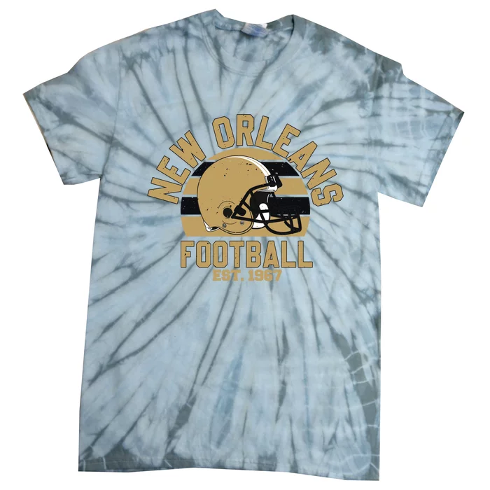 New Orleans Football Est 1967 Team Supporter Tie-Dye T-Shirt