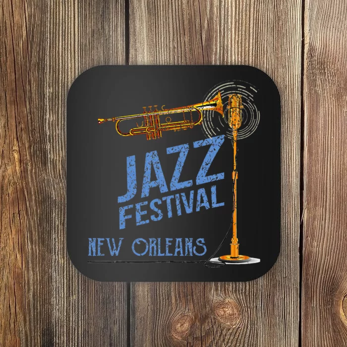 New Orleans Festival Of Jazz Music Louisiana Gifts Coaster