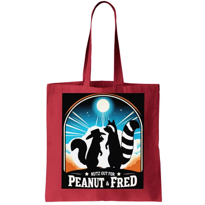 Nutz Out For Peanut & Fred Tote Bag