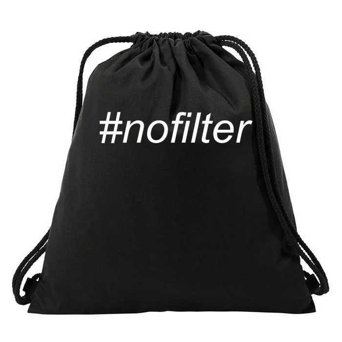 #nofilter Drawstring Bag