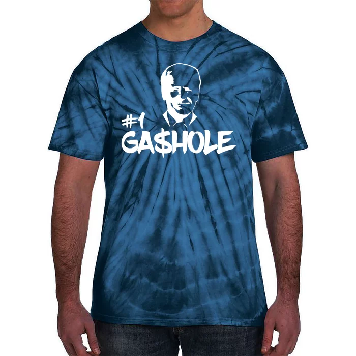 Number One Gashole Funny Joe Biden Tie-Dye T-Shirt