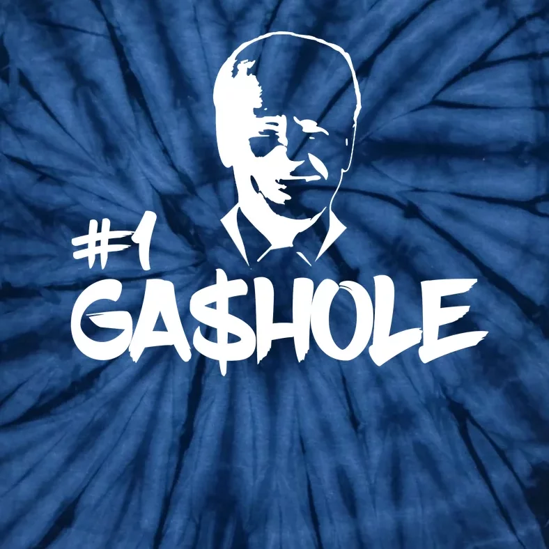 Number One Gashole Funny Joe Biden Tie-Dye T-Shirt