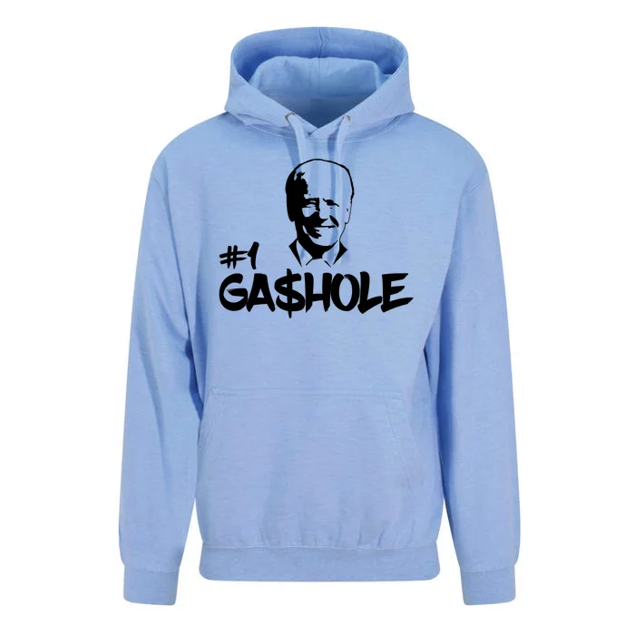 Number One Gashole Funny Joe Biden Unisex Surf Hoodie