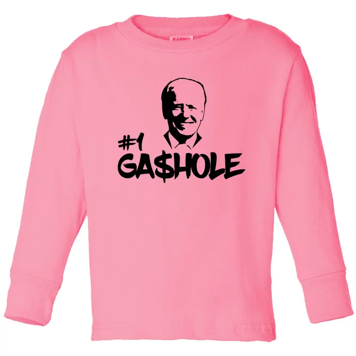 Number One Gashole Toddler Long Sleeve Shirt