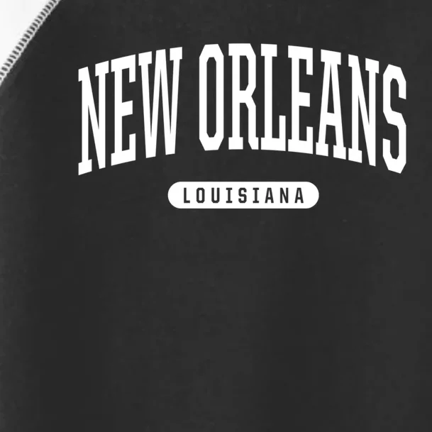 New Orleans Gift College University Style La Us Toddler Fine Jersey T-Shirt