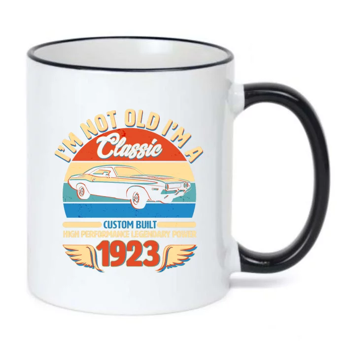 Not Old I'm A Classic 1923 Car Lovers 100th Birthday Black Color Changing Mug