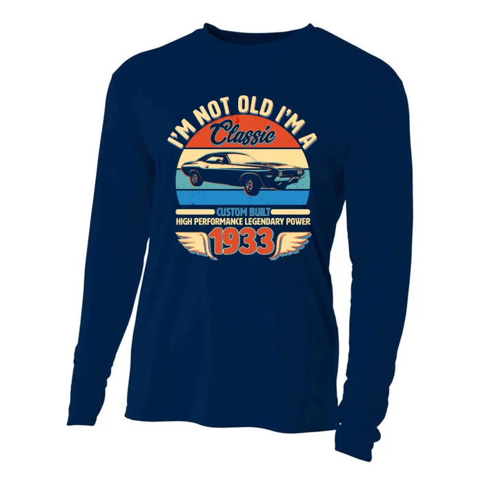 Not Old I'm A Classic 1933 Car Lovers 90th Birthday Cooling Performance Long Sleeve Crew