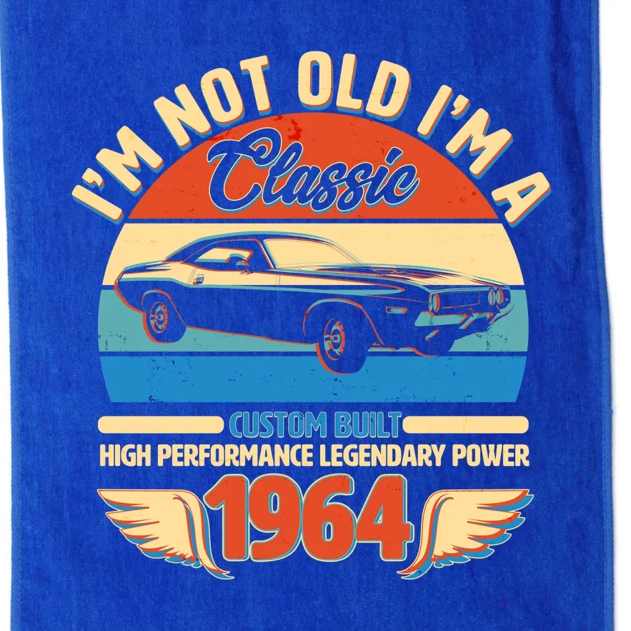 Not Old Im A Classic 1964 Car Lovers 60th Birthday Platinum Collection Golf Towel