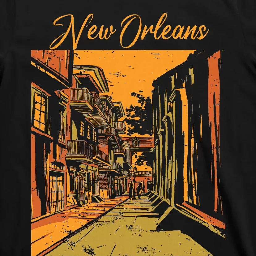 New Orleans Louisiana Souvenir Bourbon Street T-Shirt