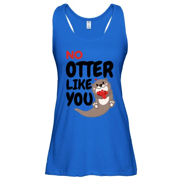 No Otter Like You Funny Otter Phrase Sweet Otter Gift Ladies Essential Flowy Tank