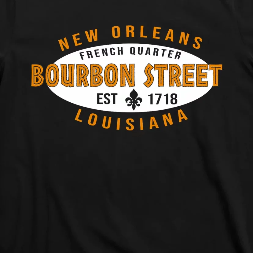 New Orleans Louisiana Bourbon Street T-Shirt