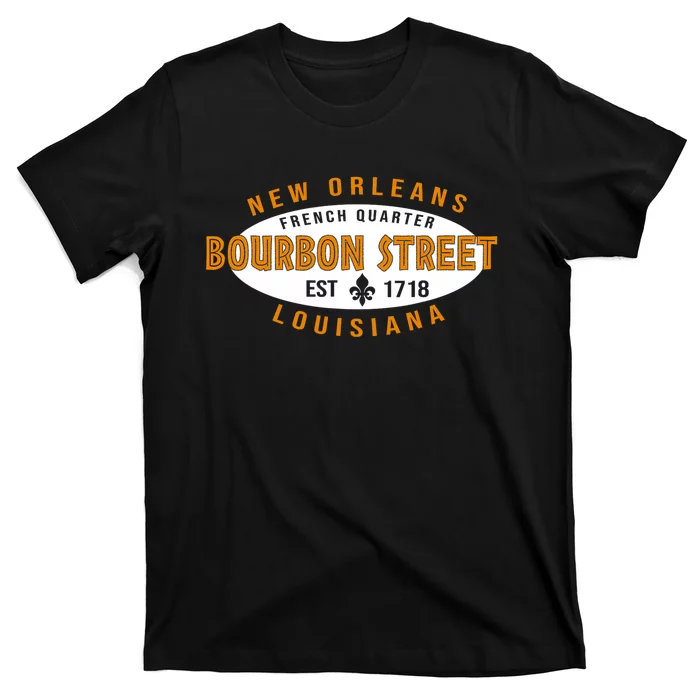 New Orleans Louisiana Bourbon Street T-Shirt