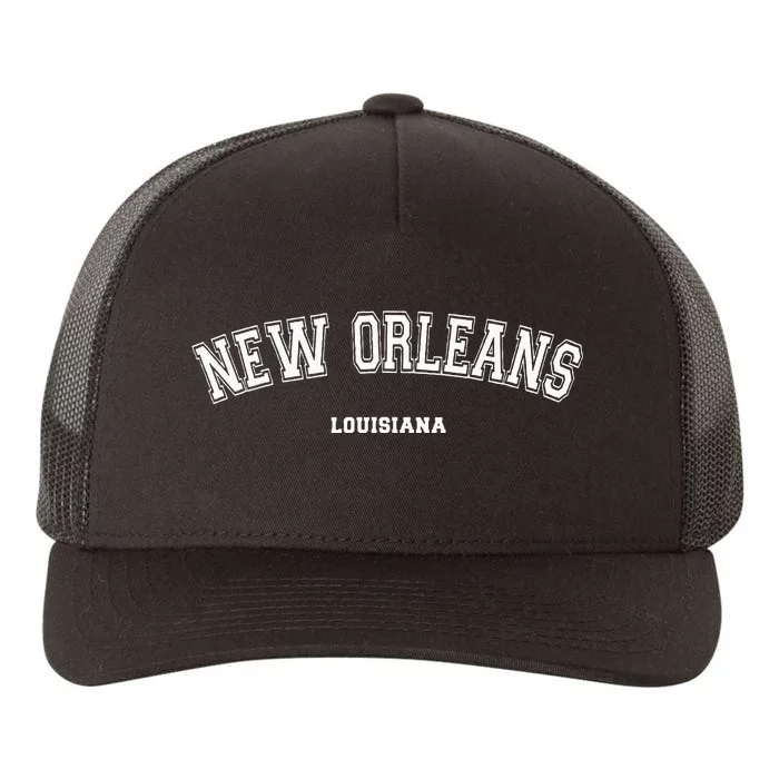 New Orleans Louisiana Yupoong Adult 5-Panel Trucker Hat