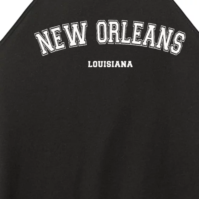 New Orleans Louisiana Women’s Perfect Tri Rocker Tank