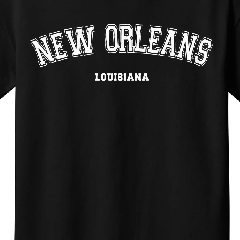 New Orleans Louisiana Kids T-Shirt