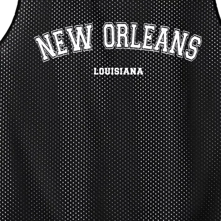 New Orleans Louisiana Mesh Reversible Basketball Jersey Tank