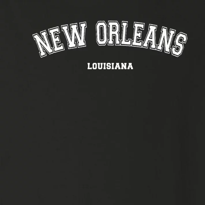 New Orleans Louisiana Toddler Long Sleeve Shirt