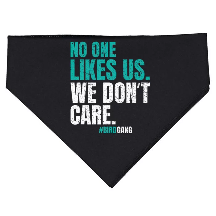 No One Likes Us We Don't Care Philly Vintage USA-Made Doggie Bandana