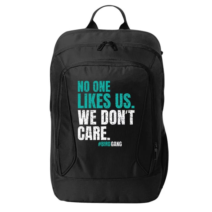 No One Likes Us We Don't Care Philly Vintage City Backpack