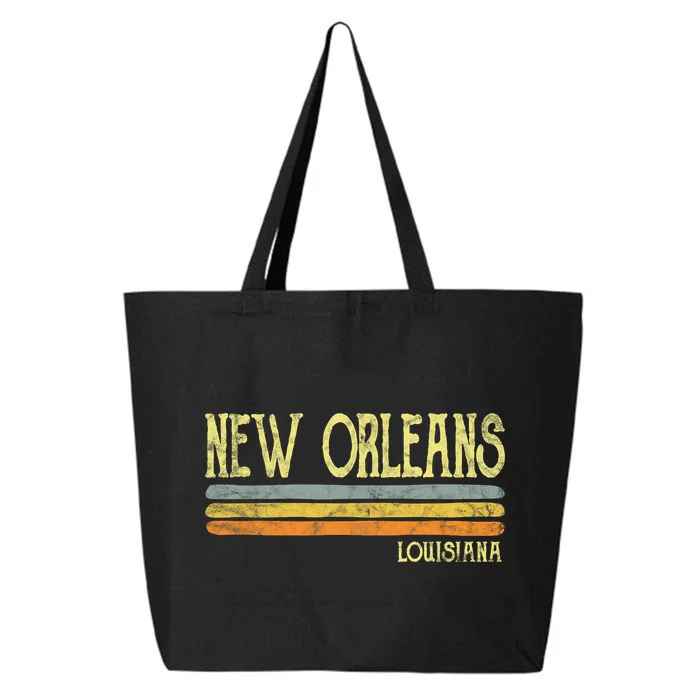 New Orleans Louisiana La Love Gift Souvenir 25L Jumbo Tote