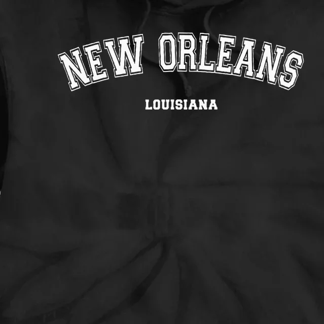 New Orleans Louisiana Tie Dye Hoodie